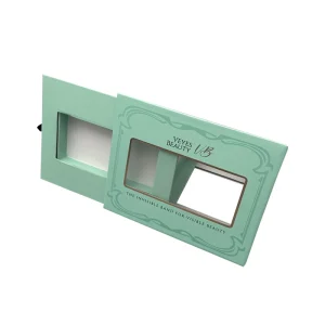 Custom Design Branded Packing Cosmetic Gift Packaging Skincare Packaging Box With Window