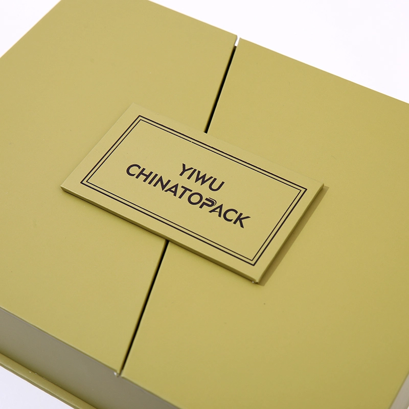 Custom Large Logo Magnetic Folding Gift Box Luxury Rigid Cardboard Packaging For Personal Care New Design