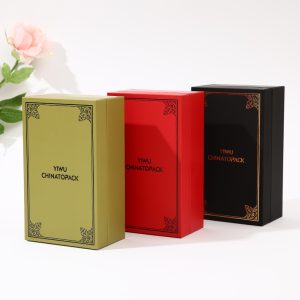 Custom Logo Luxury Book Shaped Rigid Paper Gift Packaging Box With EVA Foam Insert
