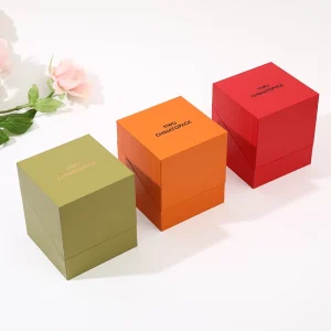Customize Printing Logo Cosmetic Packaging Paper Folding Box For Perfume