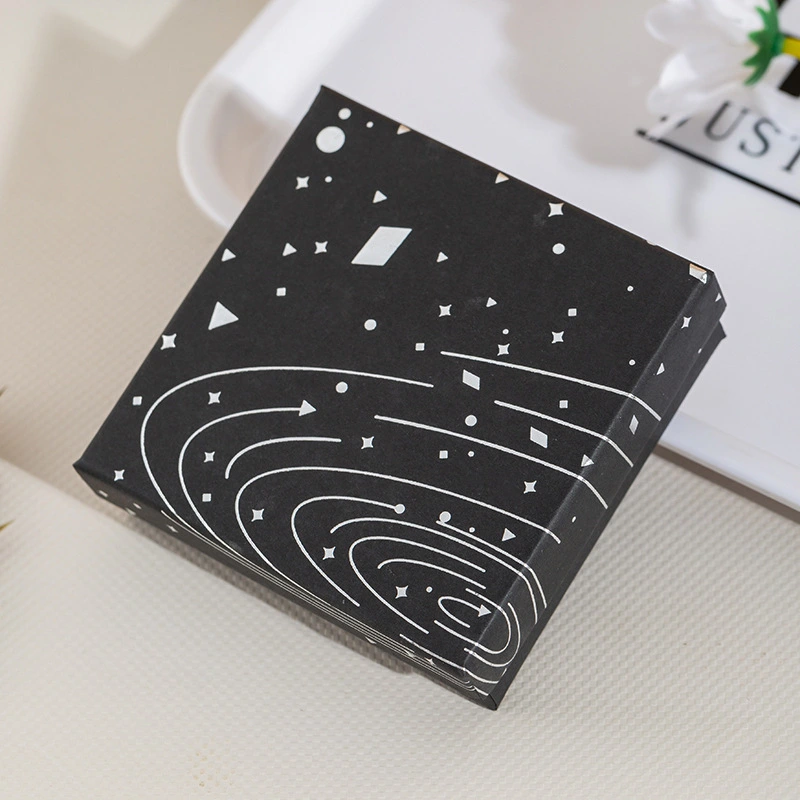 Customized High-end Jewelry Gift Packaging Paper Box with Lid with Ribbon4